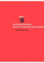 Wall Street Prep Interview Prep Guide &vert; Investment Banking & Finance Interview 