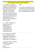 CPB EXAM QUESTIONS WITH ALL CORRECT & 100&percnt; VERIFIED ANSWERS &vert;ACTUAL COMPLETE UPDATE &vert;ALREADY GRADED A&plus;