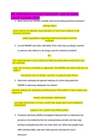NR 546 Midterm Exam Questions & Answers Review 2