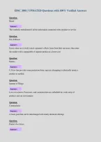 IDSC 3001 &vert; UPDATED Questions with 100&percnt; Verified Answers&NewLine;