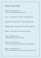 Pathology for Funeral Directing 2026 &vert; Study Guide&comma; Exam Review & Practice
