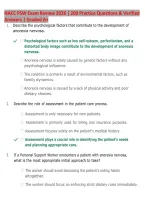 NACC PSW Exam Review 2026 &vert; 200 Practice Questions & Verified Answers &vert; Graded A&plus;