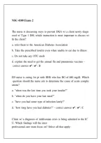 NSG 4100 Exam 2 2026 &vert; Nursing Study Guide&comma; Practice Questions & Review