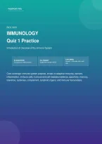 BIOL 3201 Immunology Quiz 1 Practice &ndash; Introduction & Overview &vert; 50 Questions with Answers