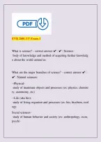 EVR 2001 UF Exam 1 2026 &vert; Study Guide&comma; Review & Practice Questions