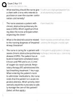 NUR 111 Exam 3 Questions & Answers &vert; 2026&sol;2027 Nursing Study Guide & Exam Review