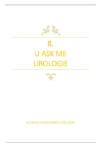 UAskMe UROLOGIE - Klinisch eindexamen &lpar;2021GENGE3&rpar; - Samenvatting