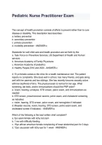 Pediatric Nurse Practitioner Exam Questions and Answers &ndash; Complete PNP Exam Prep&comma; Practice Questions&comma; Study Guide & Pediatric Nursing Review 2026&sol;2027