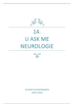 UAskMe NEUROLOGIE - Klinisch eindexamen &lpar;2021GENGE3&rpar; - Samenvatting