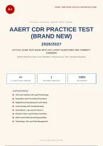 AAERT CDR Exam Practice Test Court Reporting 2026&sol;2027 &ndash; Questions and Answers &vert; 100&percnt; Verified &vert; Detailed Rationales &ndash; Pass Guaranteed &ndash; A&plus; Graded