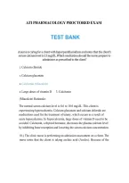 ATI Pharmacology Proctored Exam Test Bank &ndash; Nursing Pharmacology Practice Questions&comma; Study Guide & Exam Review
