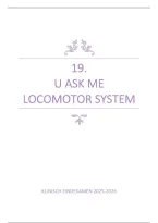 UAskMe LOCOMOTOR SYSTEM - Klinisch eindexamen &lpar;2021GENGE3&rpar; - Samenvatting