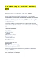 CTR Exam Prep&NewLine;CTR Exam Study Guide&NewLine;Cancer Registry Exam&NewLine;Oncology Data Specialist Exam