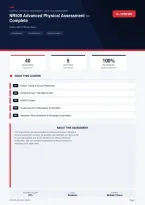  NR 509 Advanced Physical Assessment Chamberlain Comprehensive 2026&sol;2027 &ndash; Questions and Answers &vert; 100&percnt; Verified &vert; Detailed Rationales &ndash; Pass Guaranteed &ndash; A&plus; Graded