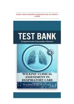 Test Bank &ndash; Wilkins' Clinical Assessment in Respiratory Care&comma; 8th Edition &lpar;Binder-Ready&rpar; by Albert J&period; Heuer &vert; Complete Exam Questions & Verified Answers &vert;Complete Study Material