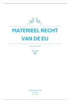 Materieel Recht van de Europese Unie &vert; Prof&period; Devroe &vert; KUL &vert; 2025&sol;26