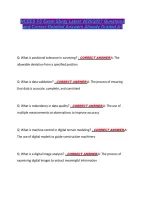 NCEES FS Exam Study Latest 2026&sol;2027 Questions &NewLine;and Correct Detailed Answers Already Graded A&plus; 