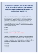 AAPC CPC Exam Question Bank 2025&ndash;2026 &ndash; CPC Practice Questions&comma; Medical Coding Study Guide&comma; Exam Review & Test Preparation