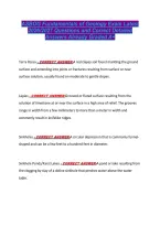 ASBOG Fundamentals of Geology Exam Latest &NewLine;2026&sol;2027 Questions and Correct Detailed &NewLine;Answers Already Graded A&plus; 