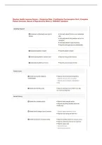 Shadow Health Jasmine Santos &ndash; Subjective Data &vert; Confidential Contraception Visit &vert; Complete Patient Interview&comma; Sexual & Reproductive History &vert; 2026&sol;2027 Updated&period;