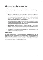 Bundel Master Management en Beleid van de Gezondheidszorg &lpar;UGent&rpar; &ndash; alle samenvattingen 2025&sol;2026