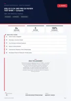 WGU D115 OA Pre-OA Review Test Bank Nursing 2026&sol;2027 &ndash; Questions and Answers &vert; 100&percnt; Verified &vert; Detailed Rationales &ndash; Pass Guaranteed &ndash; A&plus; Graded