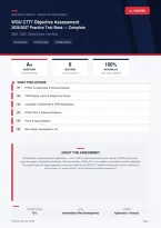 WGU C777 Objective Assessment Web Development 2026&sol;2027 &ndash; Questions and Answers &vert; 100&percnt; Verified &vert; Detailed Rationales &ndash; Pass Guaranteed &ndash; A&plus; Graded