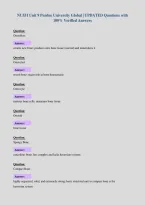 NU551 Unit 9 Purdue University Global &vert; UPDATED Questions with&NewLine;100&percnt; Verified Answers