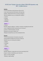 NU551 Unit 7 Purdue University Global &vert; UPDATED Questions with&NewLine;100&percnt; Verified Answers