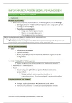 Bedrijfsinformatiesystemen &vert; ALLE hoofdstukken &lpar;1-10&rpar; &vert; 15&sol;20&excl;&excl;&excl;&excl;