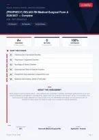 Prophecy Relias RN Medical-Surgical Form A Exam 2026&sol;2027 &ndash; Questions and Answers &vert; 100&percnt; Verified &vert; Detailed Rationales &ndash; Pass Guaranteed &ndash; A&plus; Graded