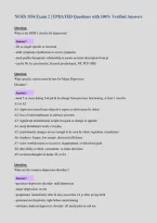 NURS 3554 Exam 2 &vert; UPDATED Questions with 100&percnt; Verified Answers&NewLine;