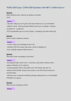 NURS 3554 Exam 3 &vert; UPDATED Questions with 100&percnt; Verified Answers&NewLine;