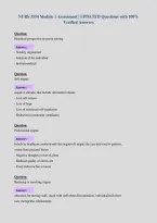 Package Deal FOR NURS 3554 EXAMS with  UPDATED Questions and 100&percnt; Verified Answers