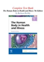 The Human Body in Health and Illness 7th Edition Herlihy & Lee Test Bank 2025&sol; 2026 &vert; Practice Questions and Answers
