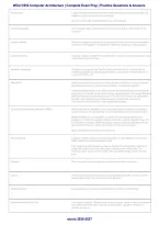 WGU C952 Computer Architecture 2026&sol;2027 &ndash; Complete Exam Prep Practice Questions & Answers PDF&NewLine;