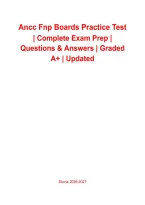 ANCC FNP Boards Review &vert; Family Nurse Practitioner Practice Questions & Answers &vert; FNP Certification Exam Prep 2026&ndash;2027