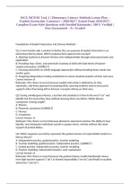 WGU D670 B1 Task 1 &vert; Elementary Literacy Methods Lesson Plan &ndash; Explicit Instruction 'Construct' &vert; 2026&sol;2027 &vert; Actual Exam 2026&sol;2027 &vert; Complete Exam-Style Questions with Detailed Rationales &vert; 100&percnt; Verified &vert; Pass Guaranteed &ndash; A&plus; Graded