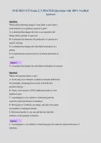PCB 3023 UCF Exam 2 &vert; UPDATED Questions with 100&percnt; Verified&NewLine;Answers