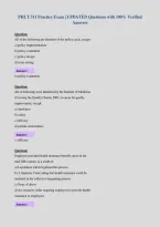 PHLT 311 Practice Exam &vert; UPDATED Questions with 100&percnt; Verified&NewLine;Answers
