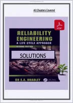 Solutions Manual for Reliability Engineering 2nd Edition by Bradley