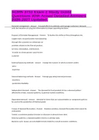 SCMN 3710 Exam 2 Study Guide Questions With Actual Detailed Answers 2026-2027 Updated&period;