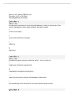 HSMF 601 Quiz 3 &ndash; Structural and Experiential Models of Family Therapy &vert; 20 Questions and Correct Answers &vert; 2026&sol;2027 Updated &vert; Liberty University