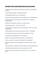 ARTHREX STUDY GUIDE QUESTIONS AND SOLUTIONS&period;pdf&NewLine;&NewLine;