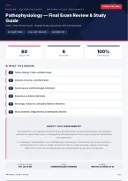  Pathophysiology Final Exam Review Study Guide 2026&sol;2027 &ndash; Questions and Answers &vert; 100&percnt; Verified &vert; Detailed Rationales &ndash; Pass Guaranteed &ndash; A&plus; Graded 