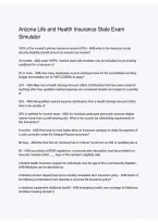 Arizona Life & Health Insurance State Exam Simulator &vert; Questions & Answers &vert; Study Guide & Exam Review 2026&sol;2027