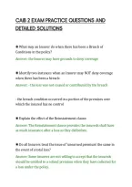 CAIB 2 EXAM PRACTICE QUESTIONS AND&NewLine;DETAILED SOLUTIONS