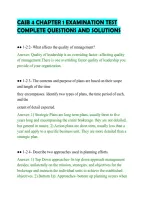 CAIB 4 CHAPTER 1 EXAMINATION TEST&NewLine;COMPLETE QUESTIONS AND SOLUTIONS
