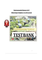 Test Bank for Environmental Science&comma; 16th Edition&comma; 16E by Enger & Smith &NewLine;&lpar;All Chapters 1-20&rpar;