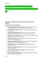 HEALTHCARE QUALITY MANAGEMENT &lpar;HCQM&rpar; FINAL EXAM &NewLine;COMPREHENSIVE QUESTIONS AND CORRECT ANSWERS LATEST EDITION &NewLine;2026 